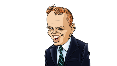 Cartoon of Chris Hipkins 