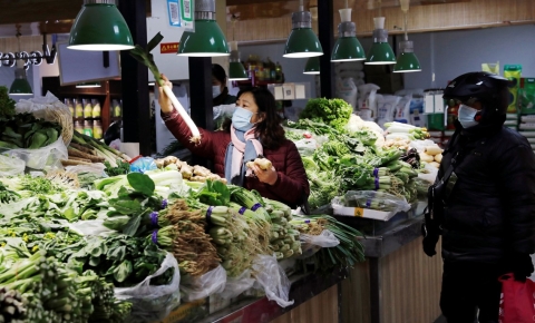 China food stall