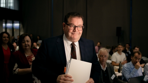 Finance Minister Grant Robertson at Budget 2023