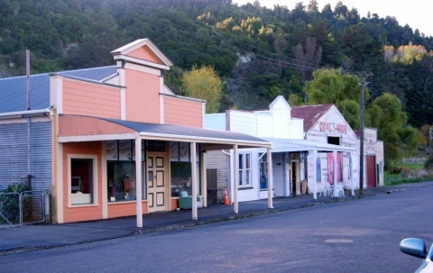 abandoned town