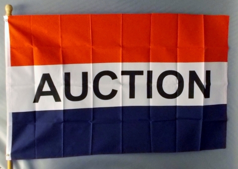 Auction flag
