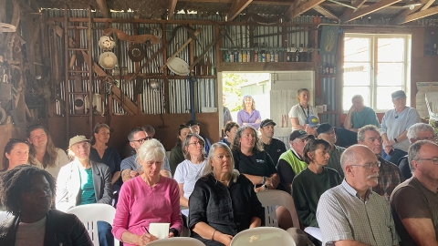 Land restoration workshop in the Mahurangi region