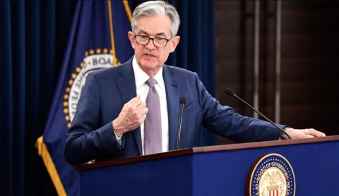 Jerome Powell making a point