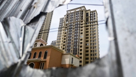 China high rise housing building