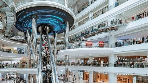 Shopping mall in China