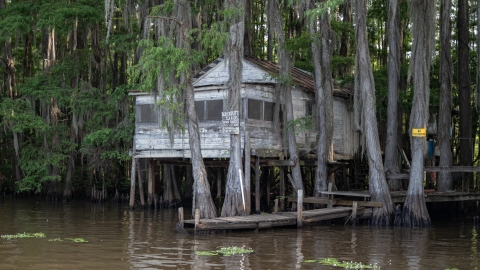 House in swamp