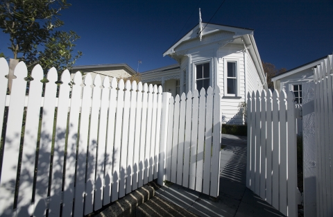 House with Fence