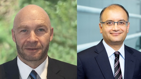 New RBNZ Monetary Policy Committee members Carl Hansen and Prasanna Gai.