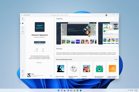 WSA Amazon Appstore Windows 11