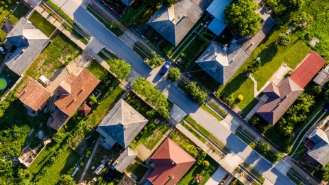 Suburban housing