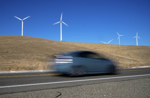 Renewable energy provides about 20% of US electricity. AP Photo/Godofredo A. Vásquez