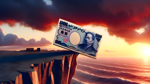 Yen on cliff edge