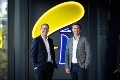 Tower CEO Blair Turnbull and CFO Paul Johnston 