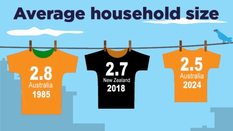 average household size