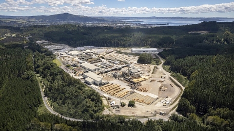 Red Stag sawmill near Rotorua