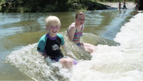 summer holiday at Coes Ford