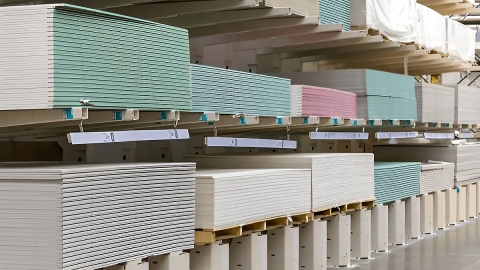 plasterboard storage