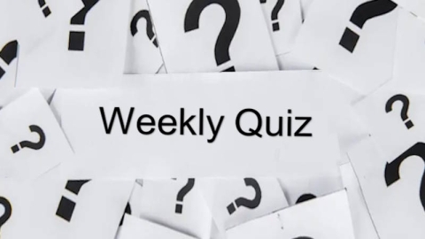 weekly quiz