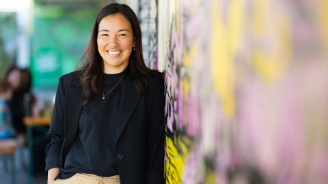 Opportunity Party leader Qiulae Wong.