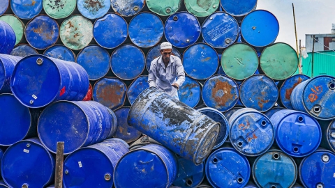 oil barrels