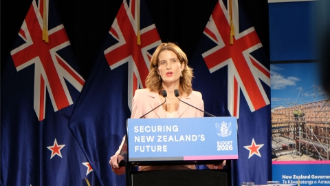 Finance Minister speaks on Budget Day 2026.