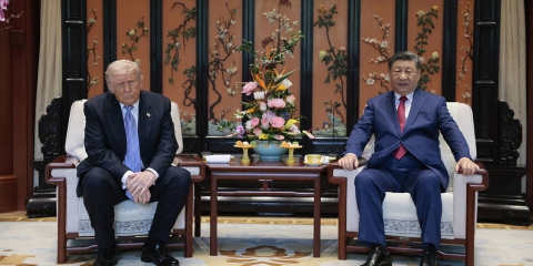 Xi and Trump in Beijing May 2026