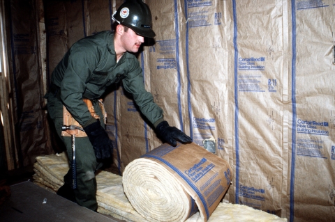 Builder with insulation