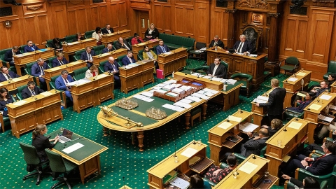 Parliament in session
