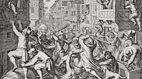 street brawl