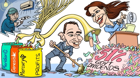 electricity cartoon