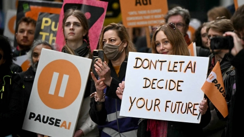 AI protest