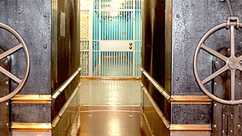 gold vault at the NY Fed