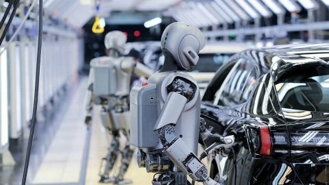 Production line robot