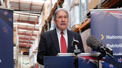 NZ First leader Winston Peters.