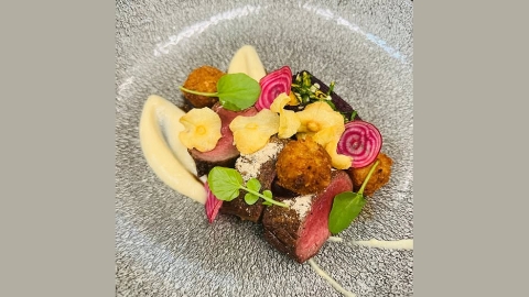 Venison at Logan Brown