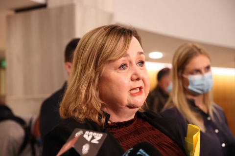 Housing Minister Megan Woods. Photo by Lynn Grieveson for The Kākā
