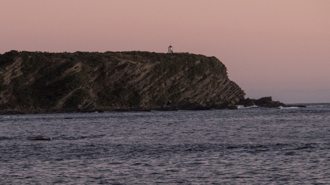 Lighthouse at Puysegur Point, Preservation Inlet, Fiordland. Photo by Roger Harris