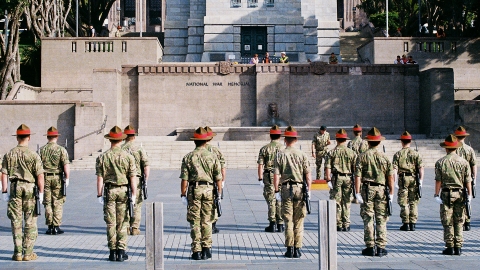 New Zealand Defence Force rehearse ahead of ANZAC Day 2023